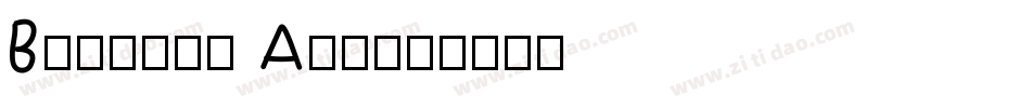 Boutros Ads字体转换